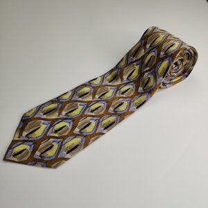 Facets Men's Tie 100% Silk